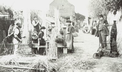 Basket Making in Somerset c.1890