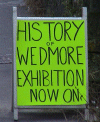 History of Wedmore Exhibition Notice
