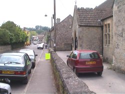 Wedmore Village Hall and Street