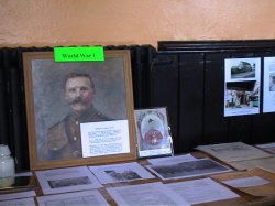 Inside The Wedmore Exhibition - World War One